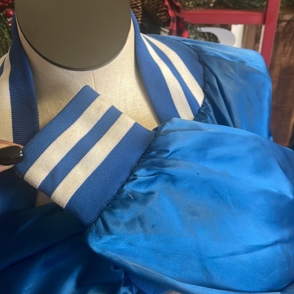 Vintage WestArk jacket Royal Blue White American Pool League bomber coat Sz 2XL - Picture 7 of 16